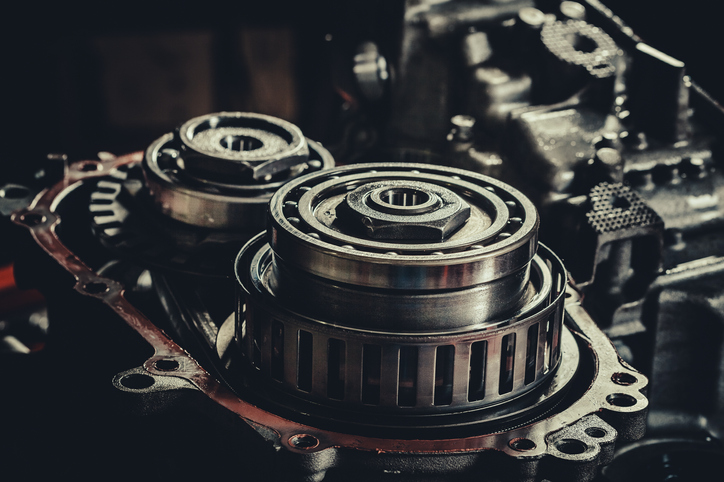 CVT gearbox repair closeup