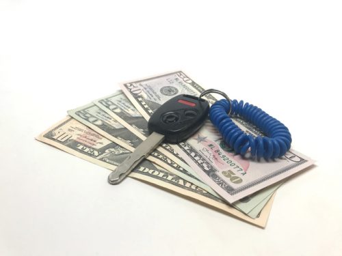 Car Key + Money