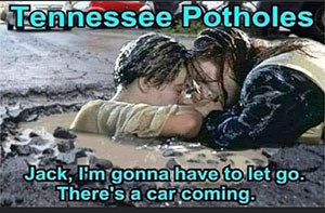 TN potholes