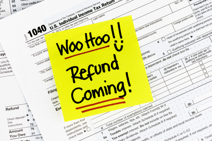 Refund Coming at Tax Time!